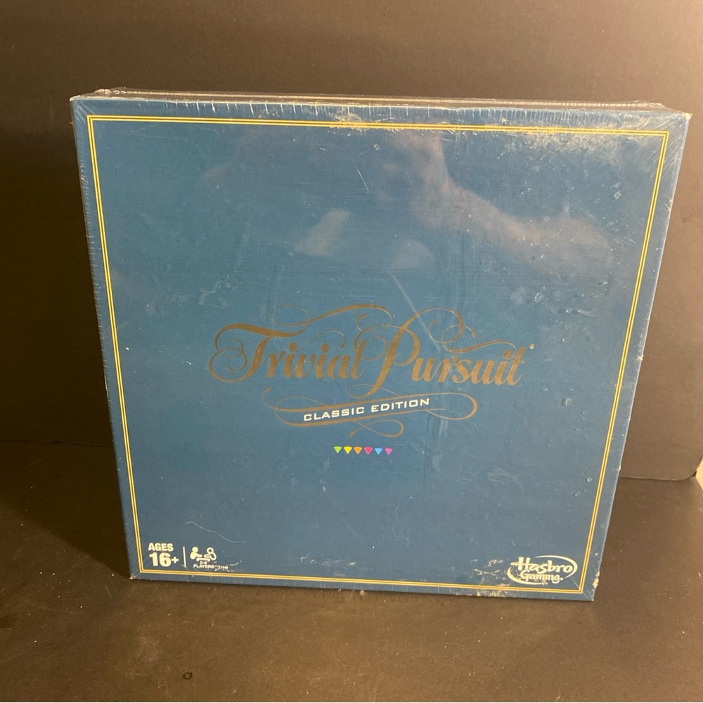 Trivial Pursuit‎ Classic Edition Board Game 2016 Hasbro Ages 16+ Factory Sealed